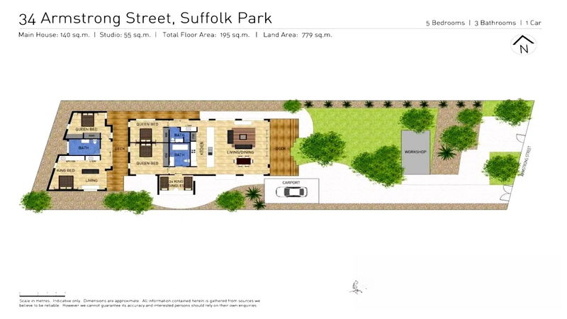 Maluhia - luxury beach house with pool & studio