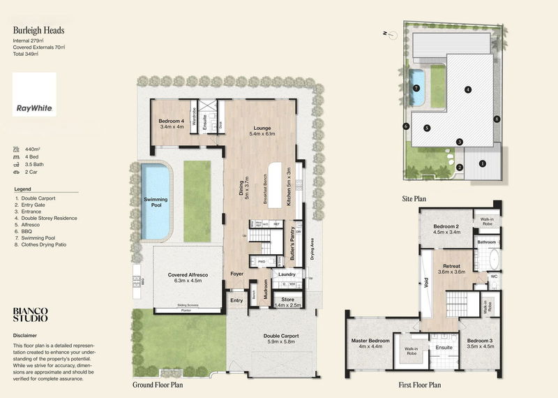 Burleigh Springs (Pool & Walk to the beach)