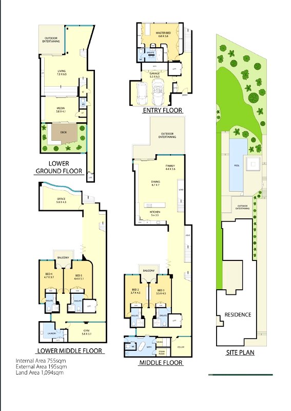 Floor plans