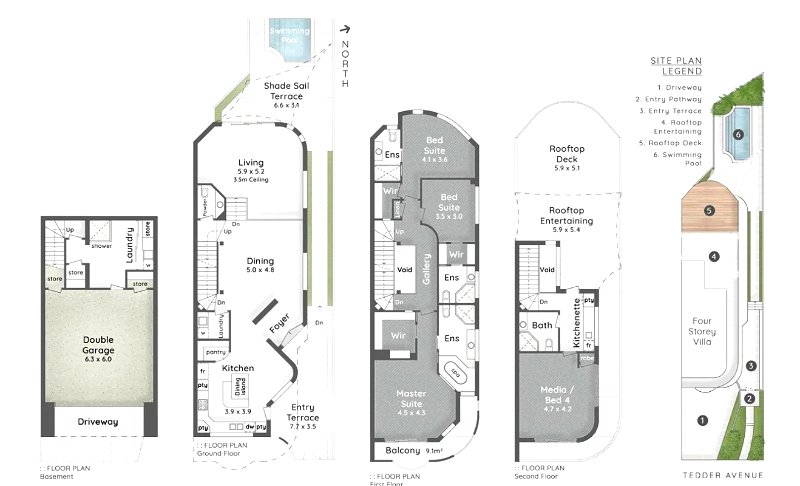 Floor plans