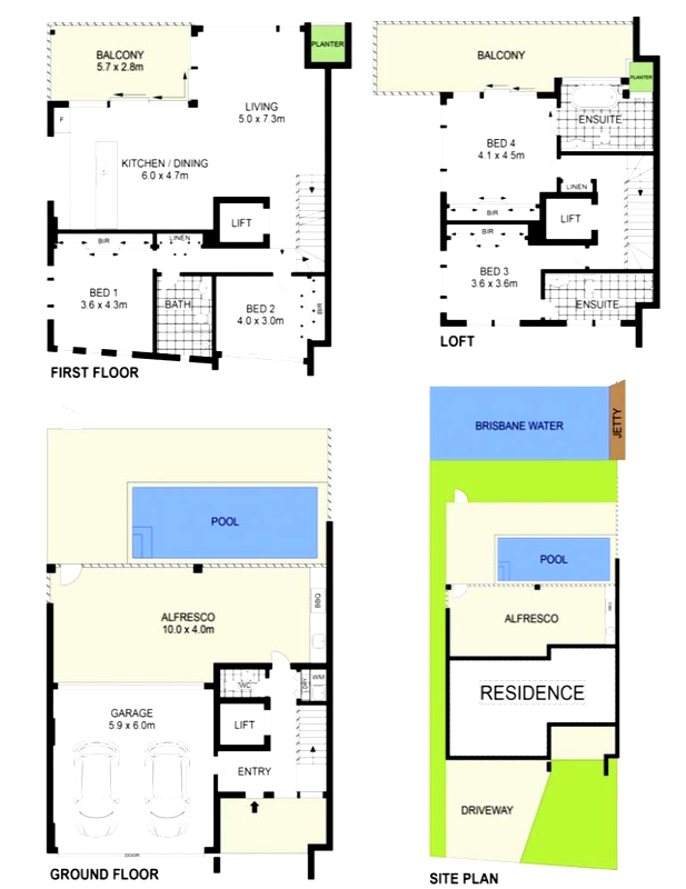 Floor plans